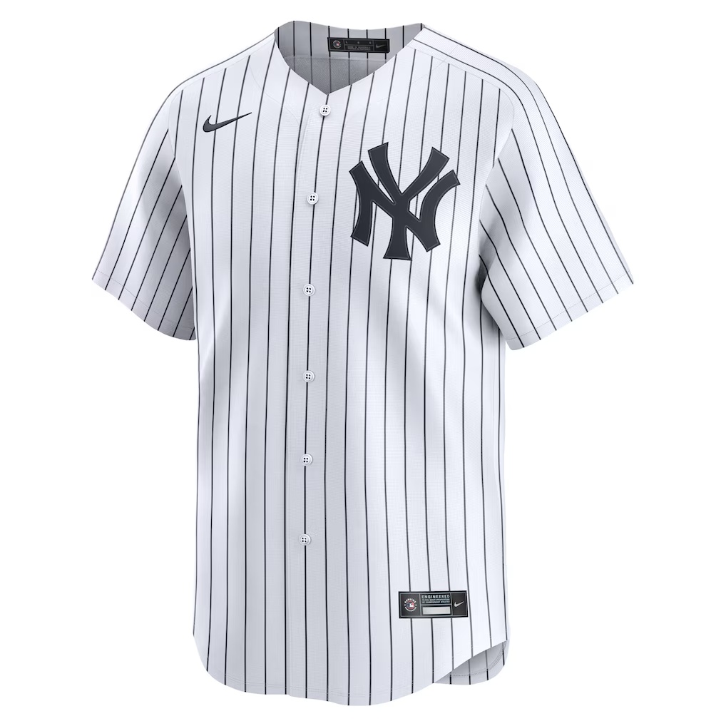 New York Yankees Nike Home Limited Custom Jersey - White