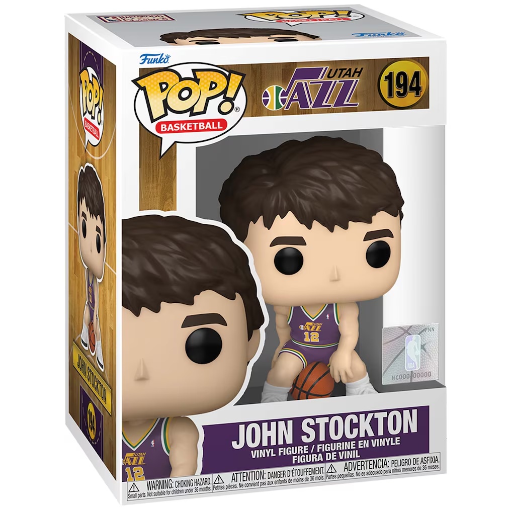 Utah Jazz Funko Pop! #194 John Stockton Vinyl Figure