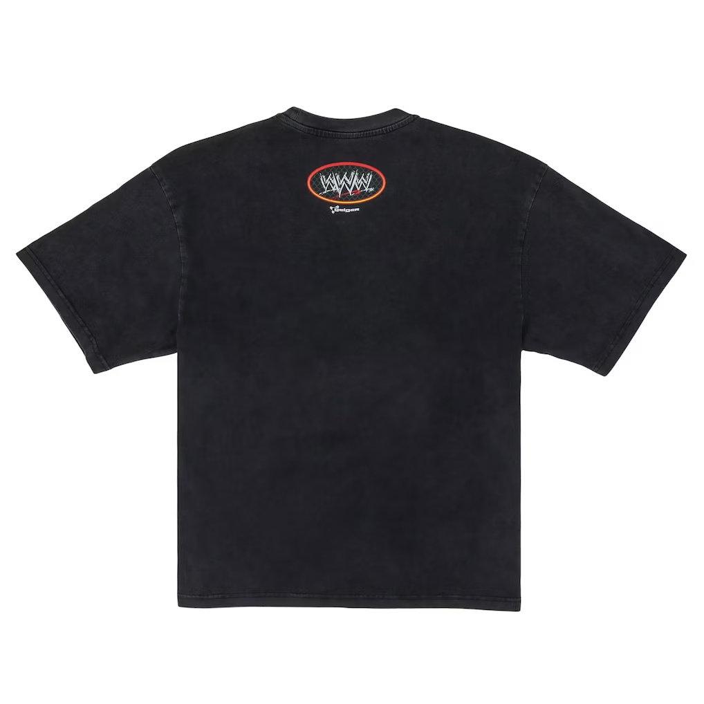 Survivor Series WWE x John Geiger Flames T-Shirt – Black