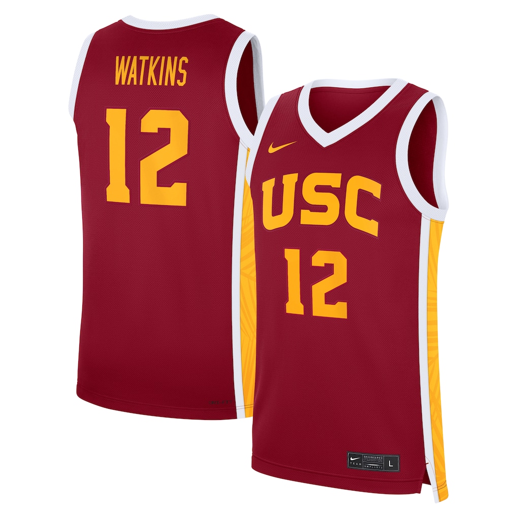 JuJu Watkins USC Trojans Nike Road Replica Basketball Jersey - Cardinal