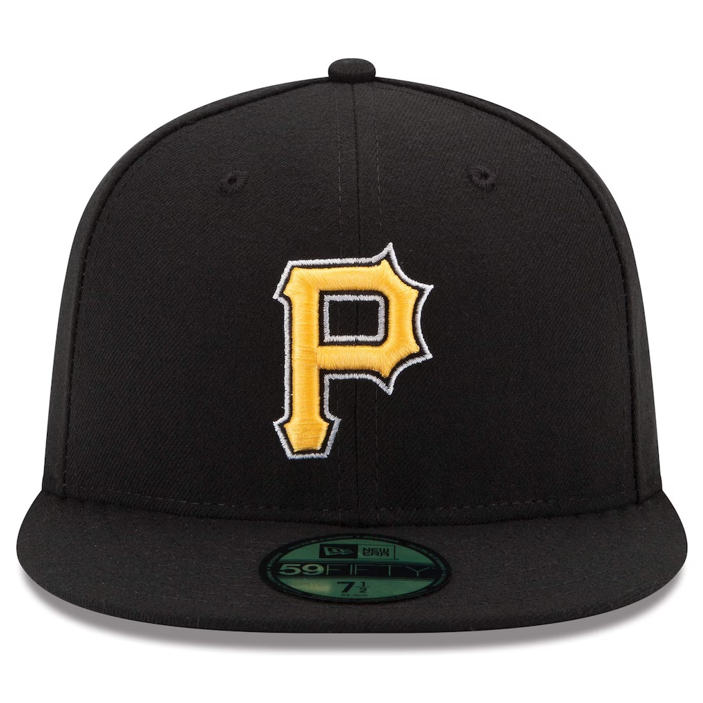 Pittsburgh Pirates New Era Alternate Authentic Collection On-Field 59FIFTY Fitted Hat - Black