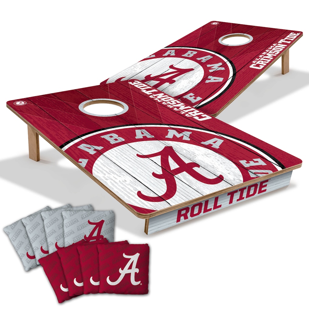 Alabama Crimson Tide YouTheFan 2' x 3' Cornhole Game with Bags