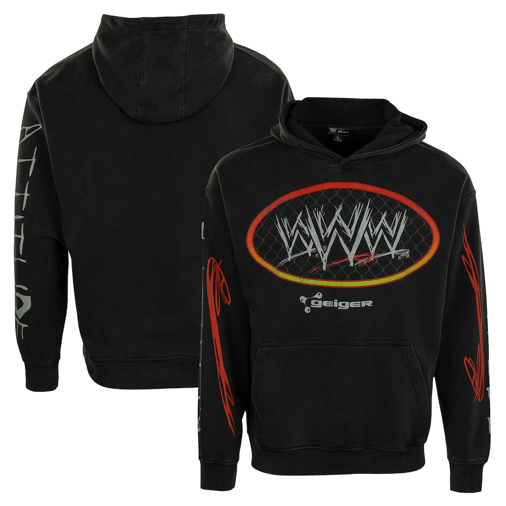 Survivor Series WWE x John Geiger Attitude Era Hoodie – Black