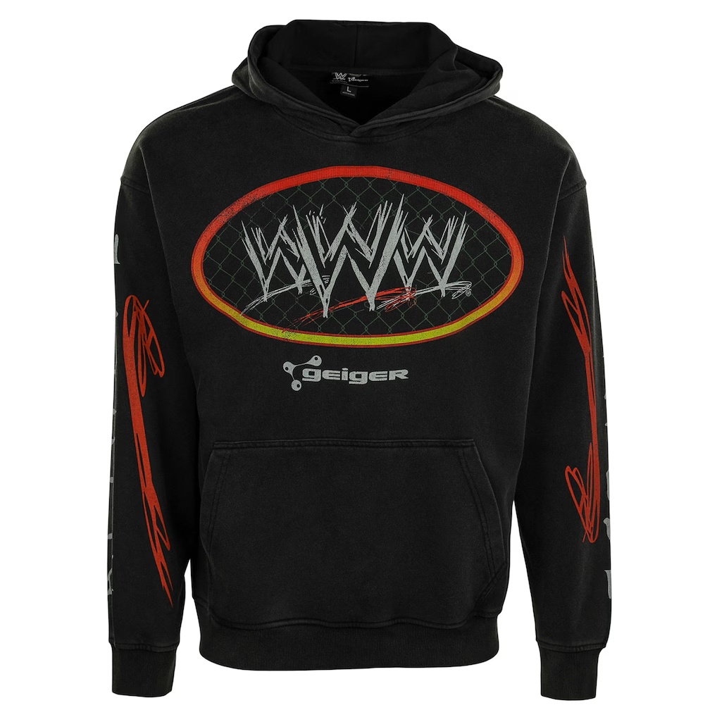 Survivor Series WWE x John Geiger Attitude Era Hoodie – Black