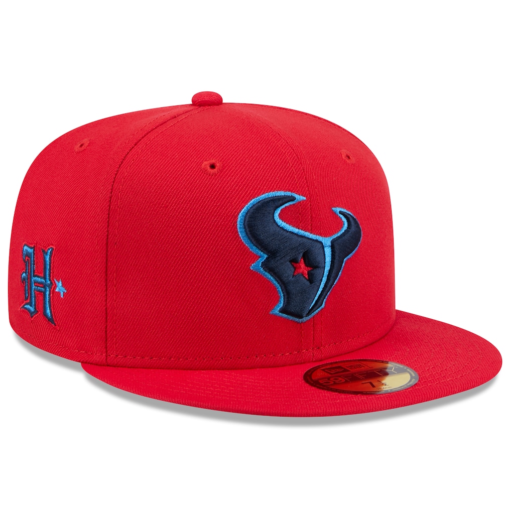 Houston Texans New Era Omaha 59FIFTY Fitted Hat – Red