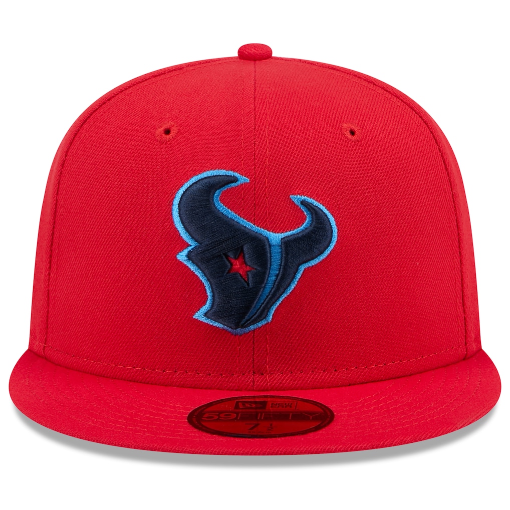 Houston Texans New Era Omaha 59FIFTY Fitted Hat – Red