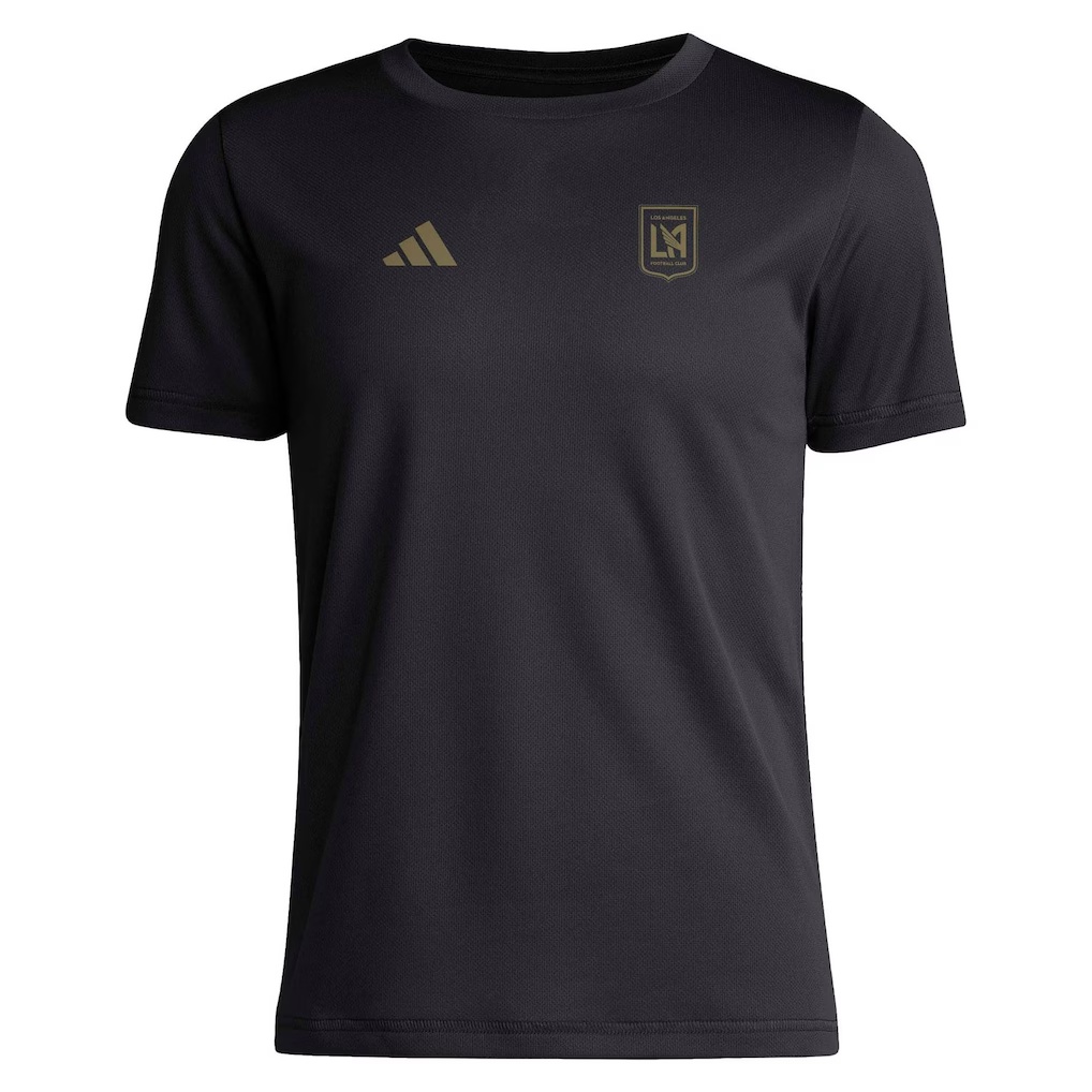 Son Heung-Min LAFC adidas Youth Alternate Pre-Game T-Shirt - Black