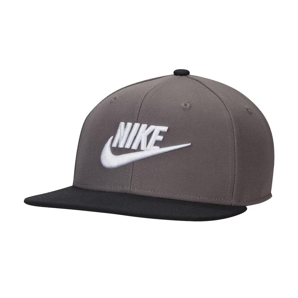 Nike Futura Pro Performance Snapback Hat - Charcoal