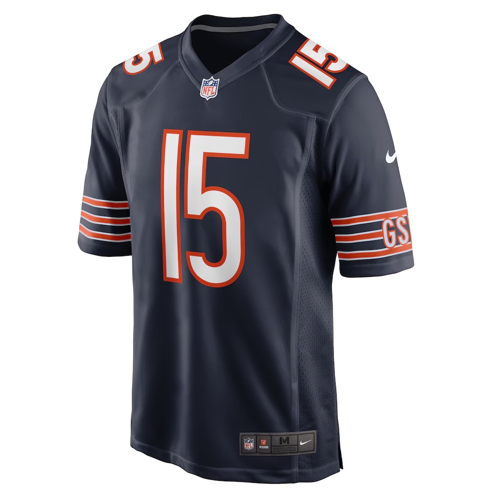 Rome Odunze Chicago Bears Nike Player Game Jersey - Navy
