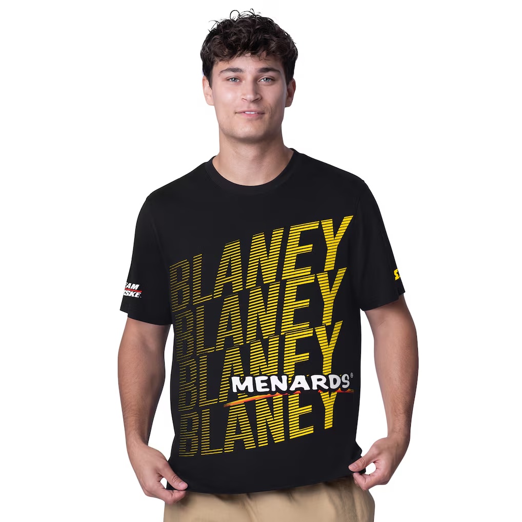 Ryan Blaney Starter Menards All Star Extreme T-Shirt - Black