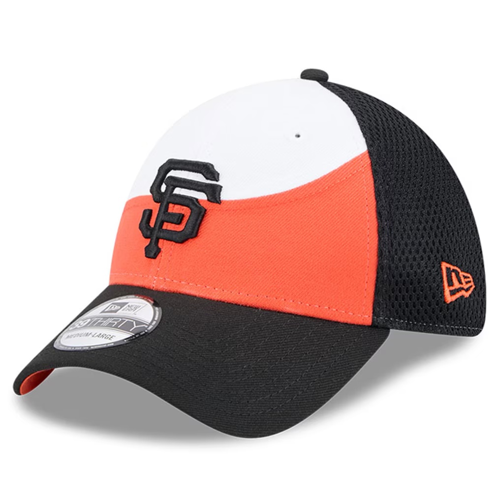 San Francisco Giants New Era 2025 Spring Training 39THIRTY Flex Hat - Orange/Black