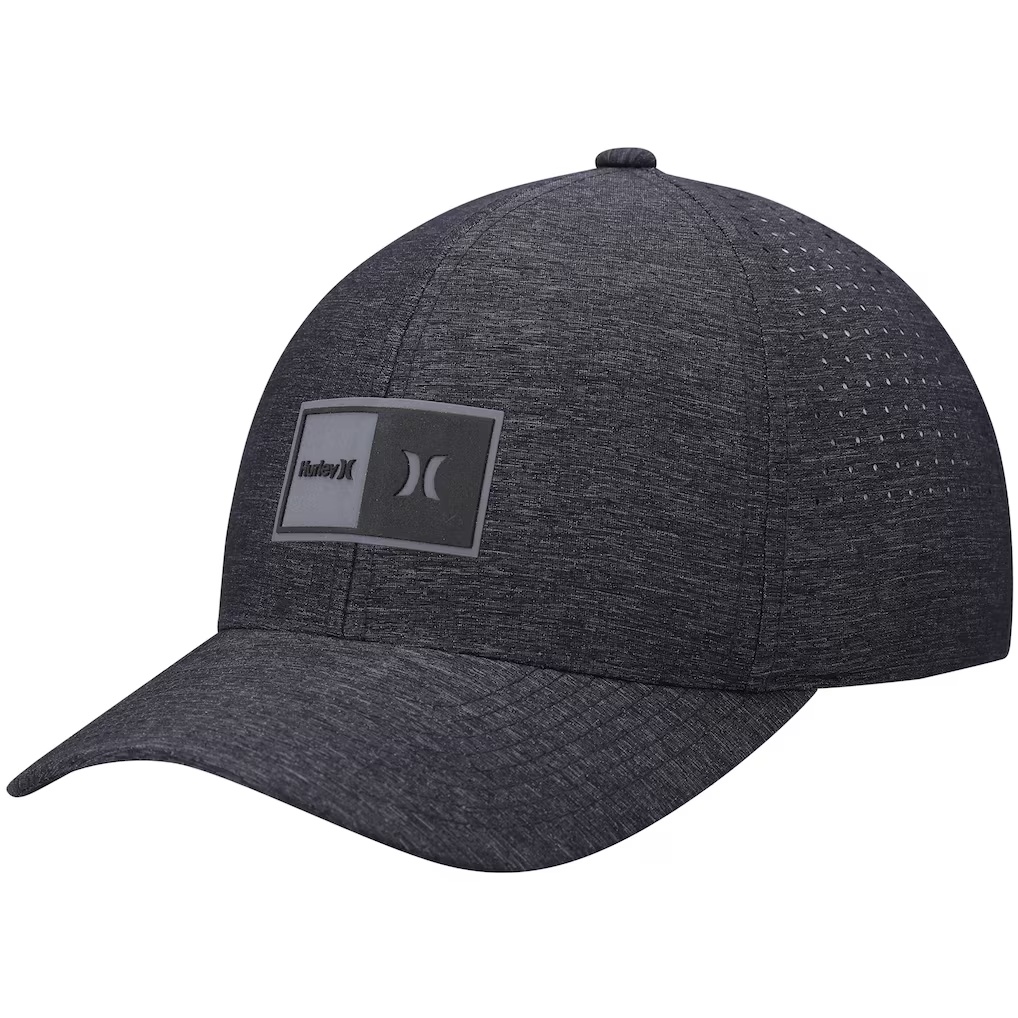 Hurley Logo Phantom Flex Hat - Black