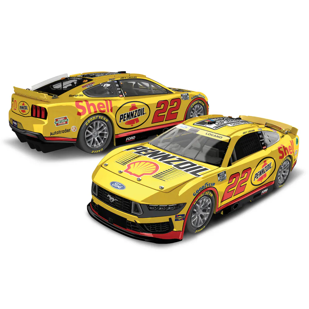 4237-Joey-Logano-Action-Racing-22-Shell-Pennzoil-Three-Time-NASCAR-Cup-Series-Champion-1-24-Elite-Die-Cast-Ford-Mustang-1.webp Joey Logano Action Racing #22 Shell-Pennzoil Three-Time NASCAR Cup Series Champion 1:24 Elite Die-Cast Ford Mustang