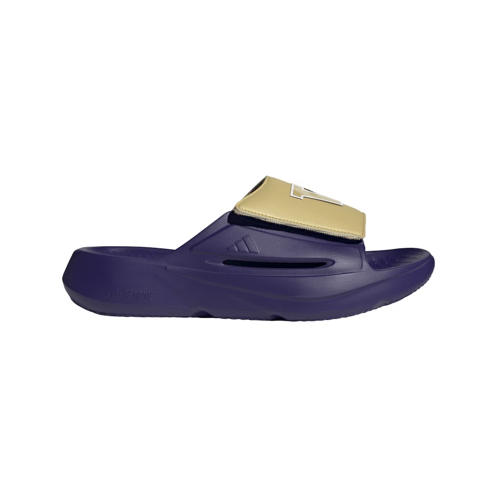 Washington Huskies adidas Unisex Lightblaze Slide Sandals - Purple