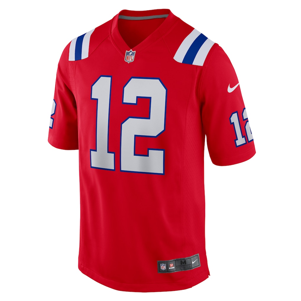Tom Brady New England Patriots Nike Retired Player Alternate Game Jersey - Red
