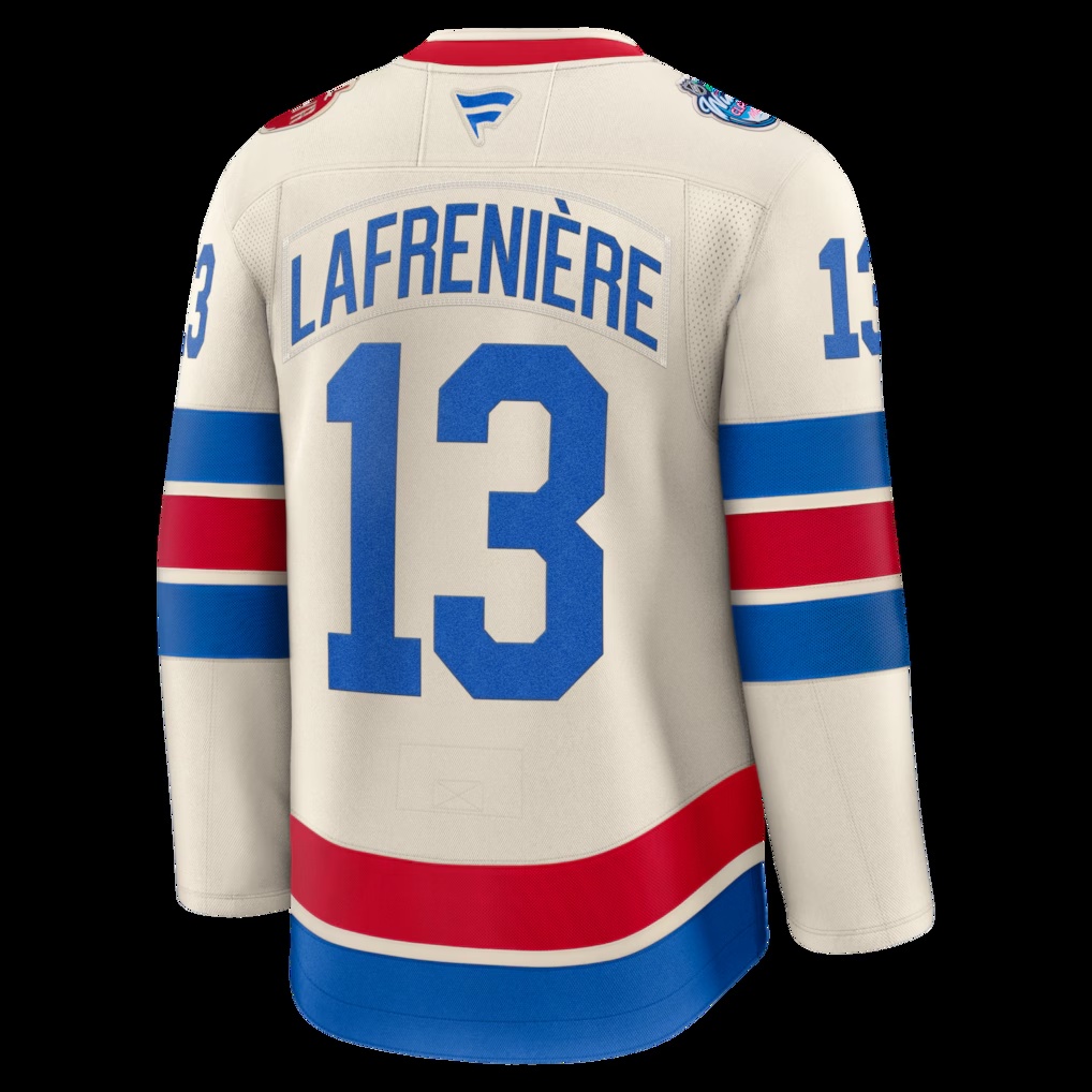 4310-Alexis-Lafreniere-New-York-Rangers-Fanatics-2026-NHL-Winter-Classic-Premium-Jersey-Beige-3.jpg Alexis Lafreniere New York Rangers Fanatics 2026 NHL Winter Classic Premium Jersey - Beige