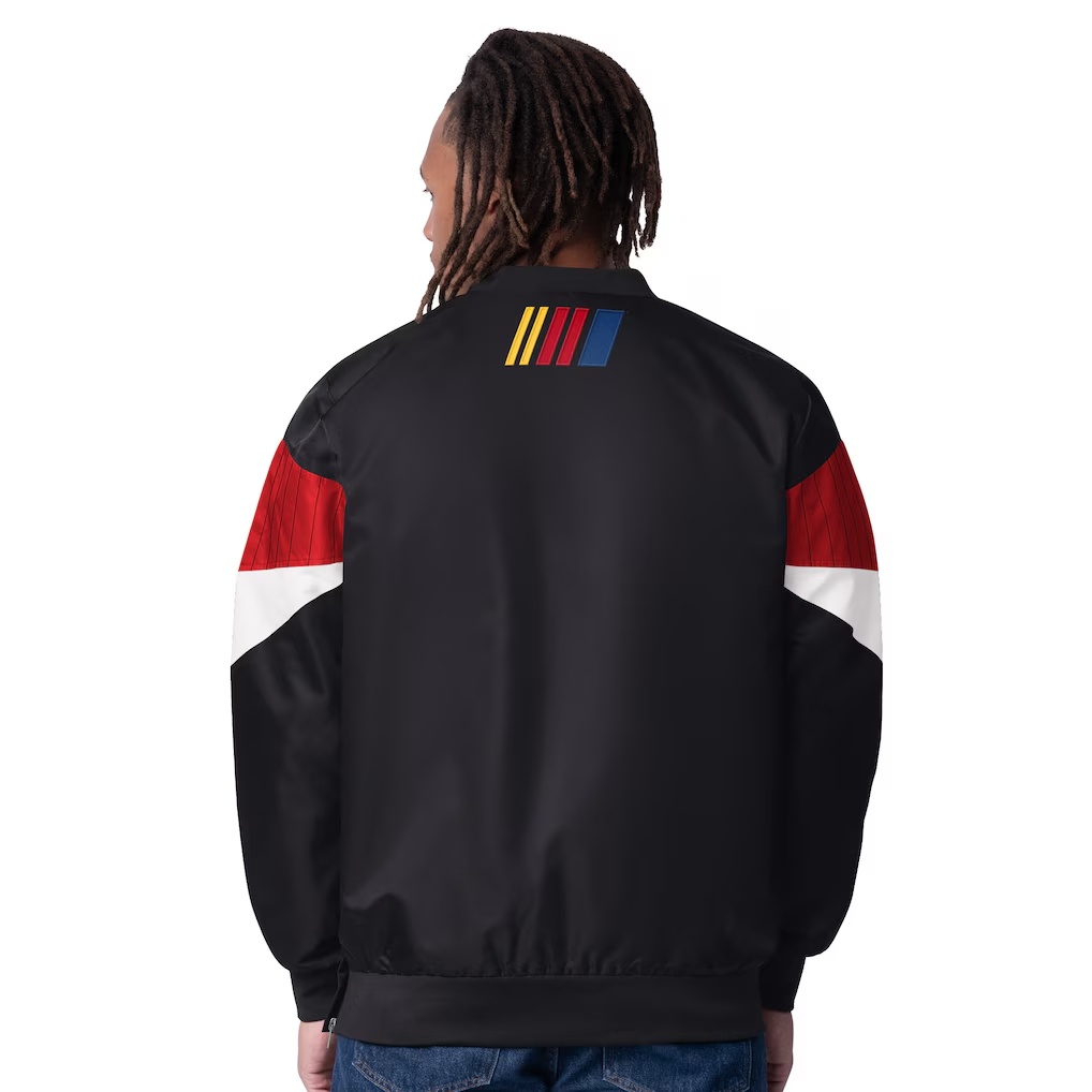 4341-NASCAR-Starter-Striker-I-V-Neck-Pullover-Jacket-Black-2.jpg NASCAR Starter Striker I V-Neck Pullover Jacket - Black