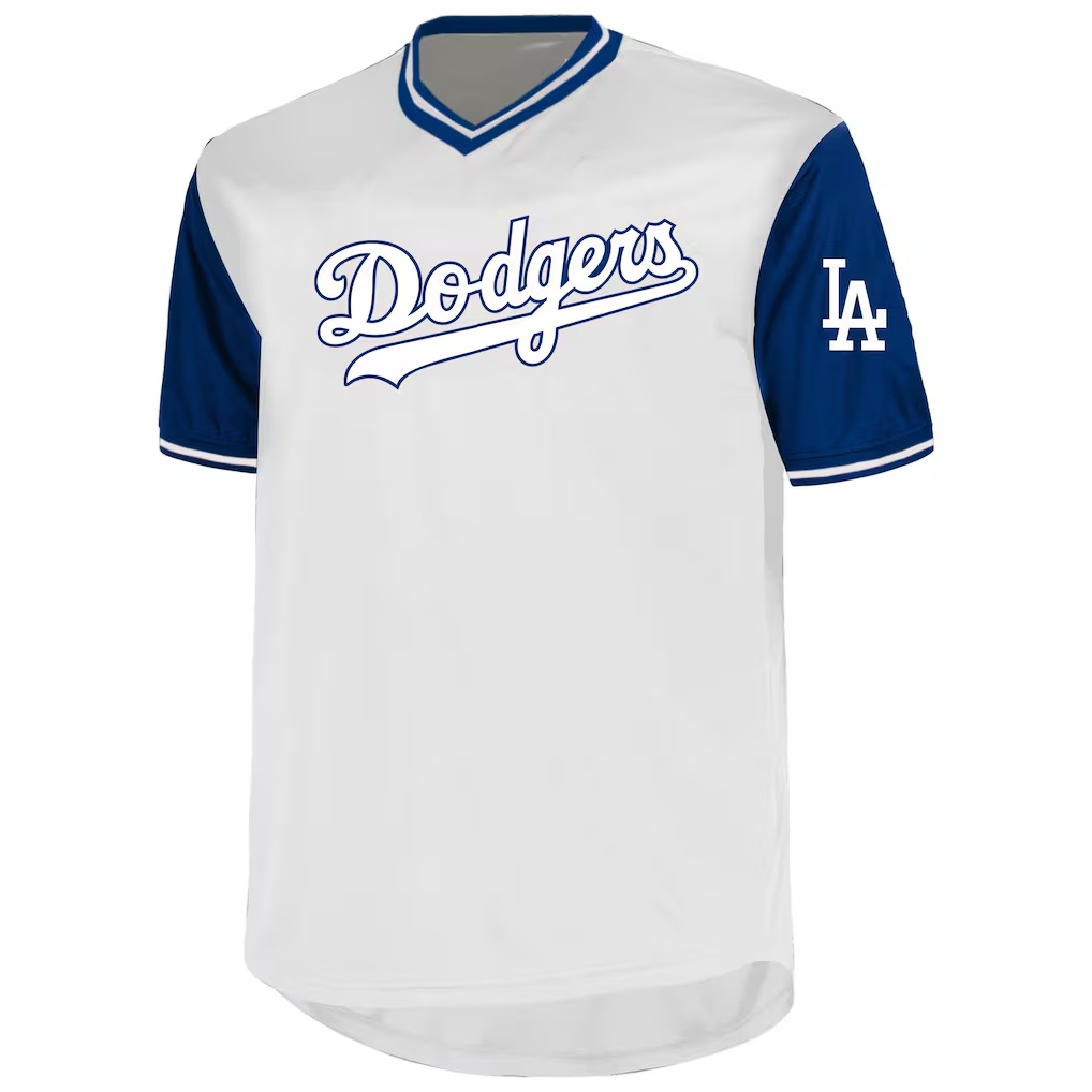 Shohei Ohtani Los Angeles Dodgers Profile Big & Tall Name & Number Birdeye V-Neck T-Shirt - White