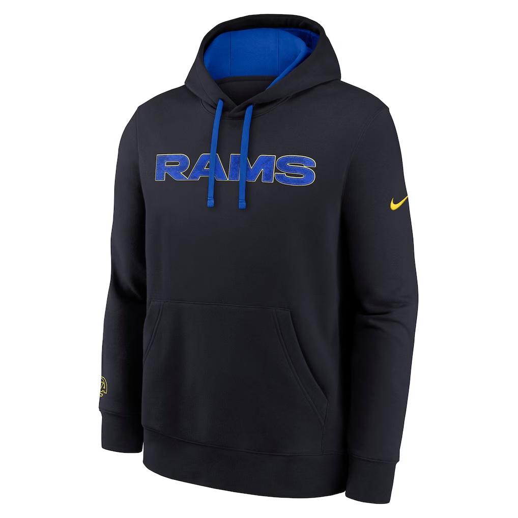 Los Angeles Rams Nike 2025 Rivalries Collection Club Hoodie - Midnight Blue