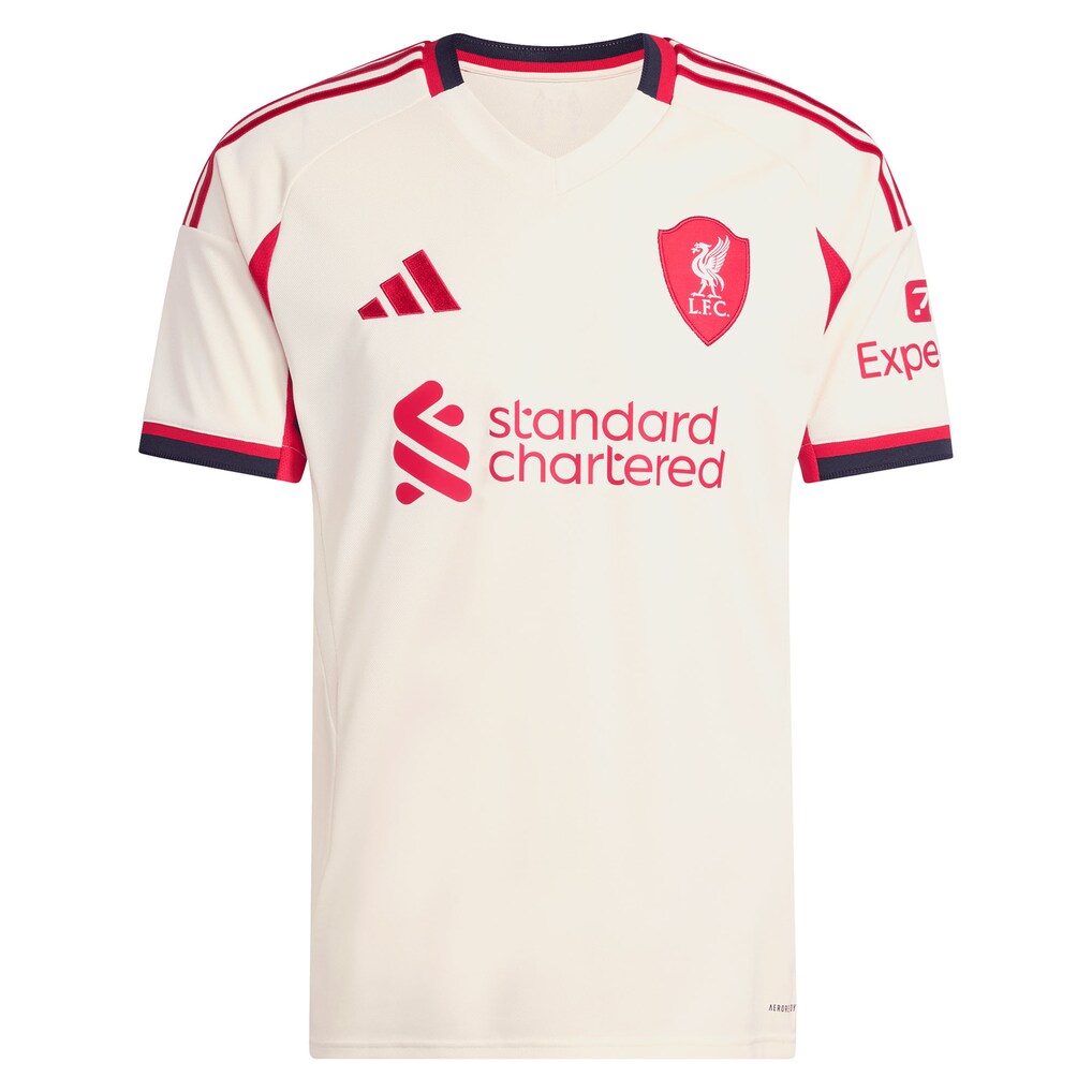 Alexander Isak Liverpool adidas 2025/26 Away Replica Player Jersey - White