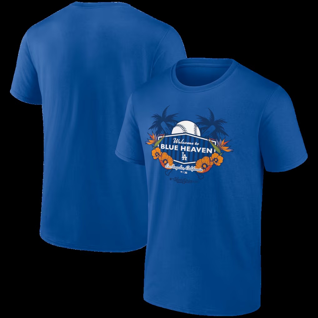 Los Angeles Dodgers 2025 World Series Champions Hometown T-Shirt - Royal