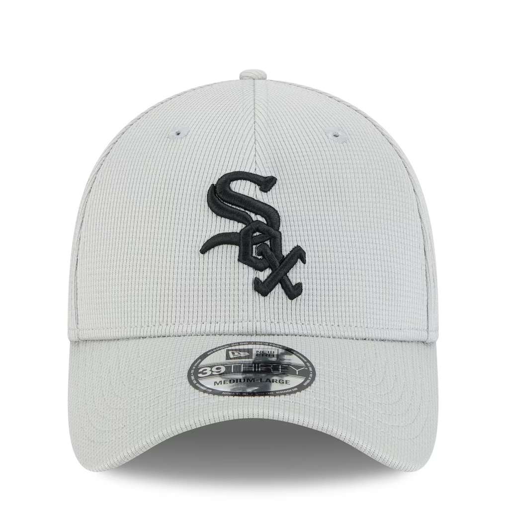 Chicago White Sox New Era 2025 Spring Training 39THIRTY Flex Hat – Gray