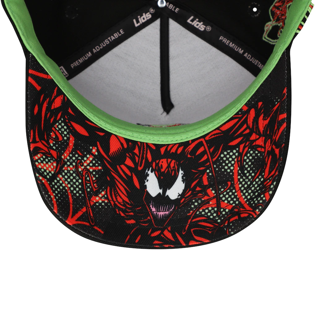 4833-Carnage-Glow-in-the-Dark-Radioactive-A-Frame-Adjustable-Hat-Black-6.webp Carnage Glow-in-the-Dark Radioactive A-Frame Adjustable Hat - Black
