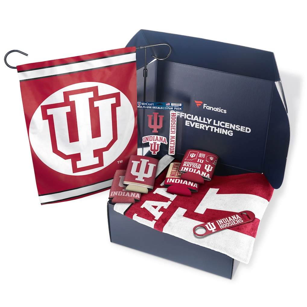 Fanatics Indiana Hoosiers Tailgate Game Day Essentials Gift Box