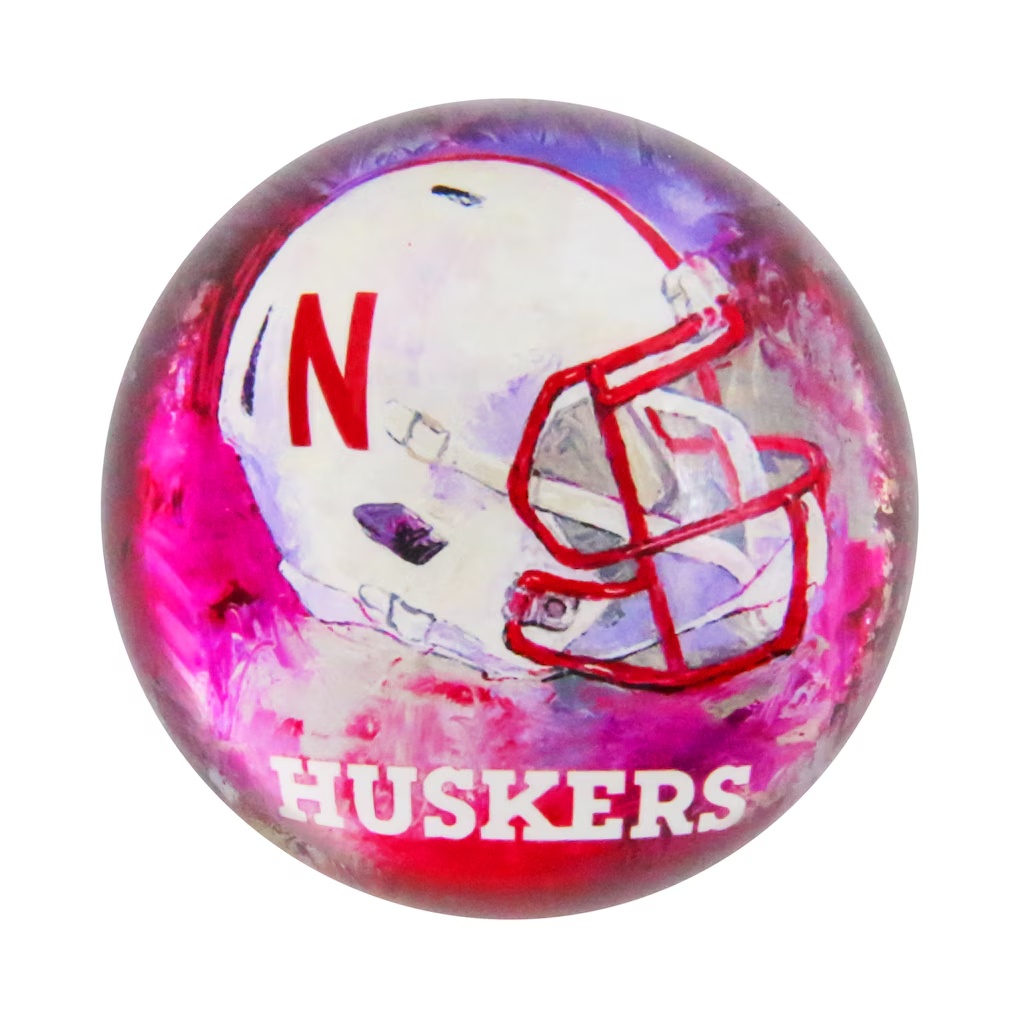 Nebraska Huskers Team Pride Dome Paper Weight