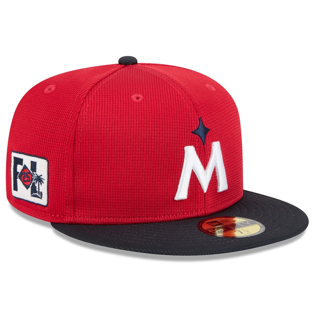 Minnesota Twins New Era 2025 Spring Training 59FIFTY Fitted Hat - Red/Navy