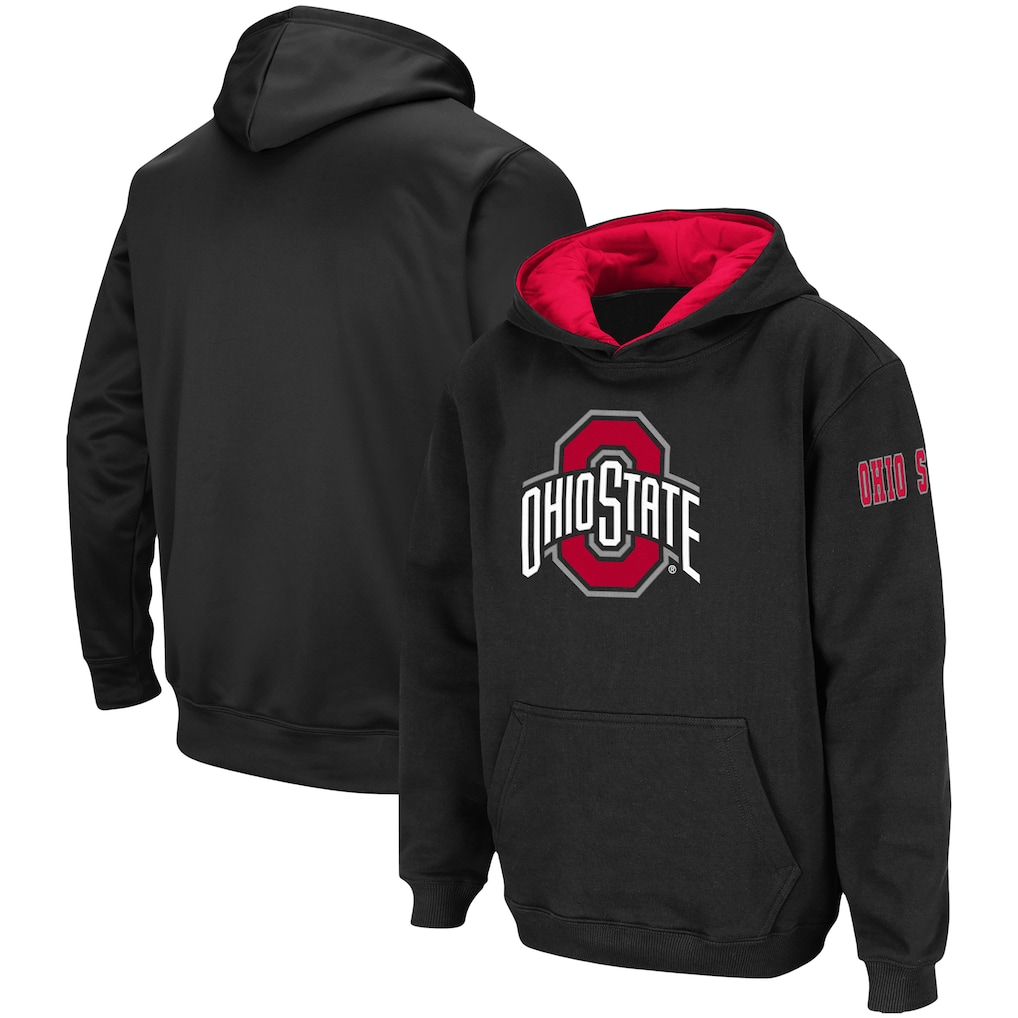 Ohio State Buckeyes Youth Big Logo Pullover Hoodie - Black