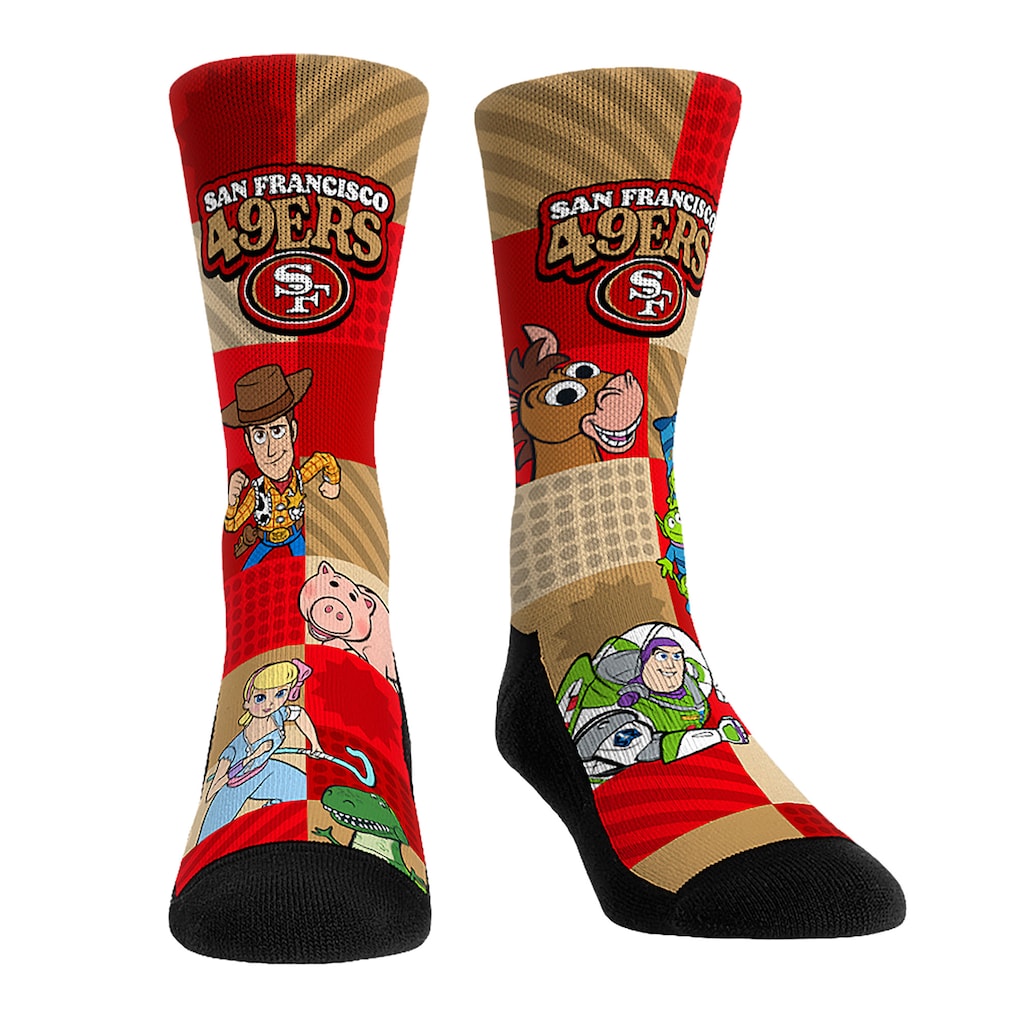 5141-San-Francisco-49ers-Rock-Em-Socks-Unisex-Toy-Story-3-Pack-Crew-Socks-2.jpg San Francisco 49ers Rock Em Socks Unisex Toy Story 3-Pack Crew Socks