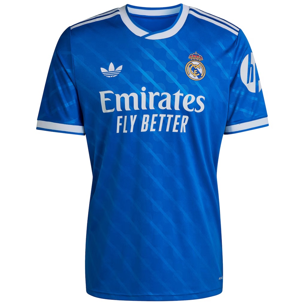 Jude Bellingham Real Madrid adidas 2025/26 Third Replica Player Jersey - Blue