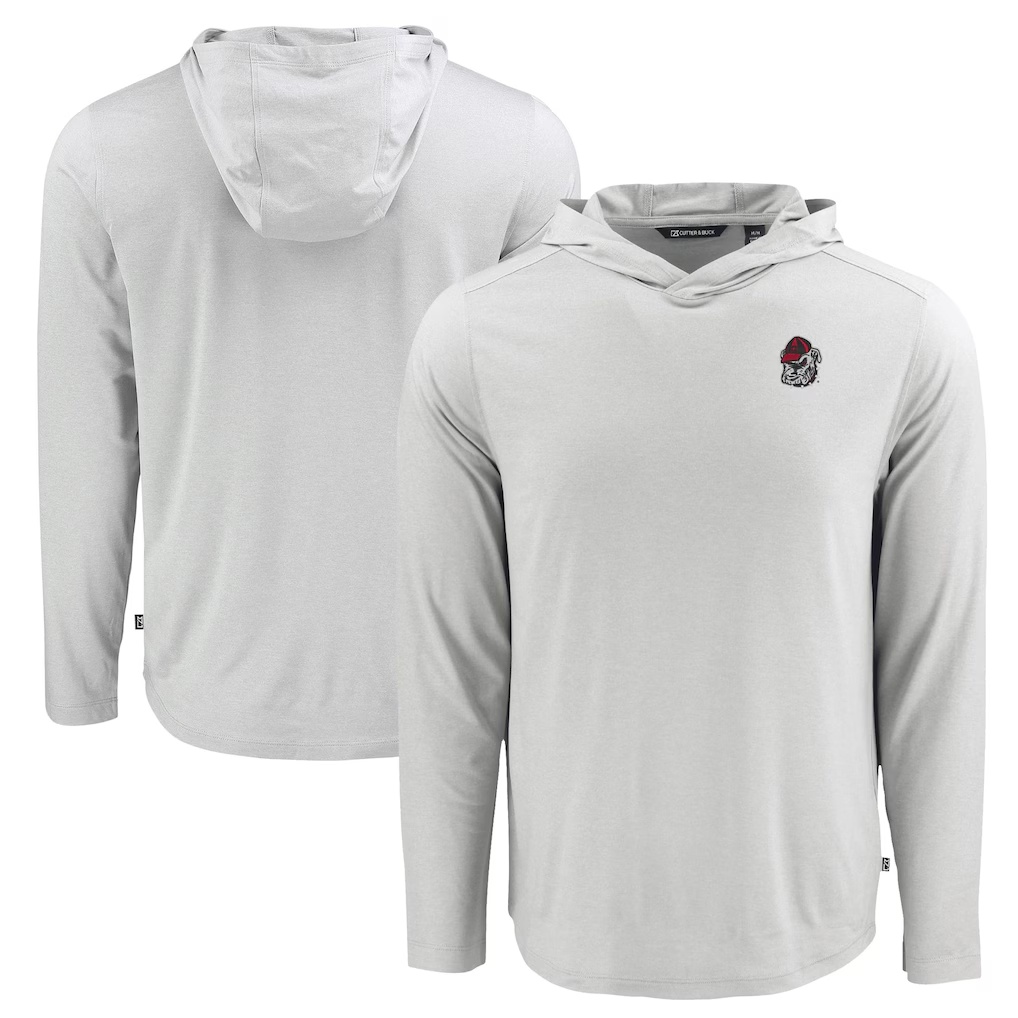 5309-Georgia-Bulldogs-Cutter-Buck-Coastline-Epic-Comfort-Eco-Recycled-Long-Sleeve-Hoodie-T-Shirt-Gray-1.jpg Georgia Bulldogs Cutter & Buck Coastline Epic Comfort Eco Recycled Long Sleeve Hoodie T-Shirt - Gray