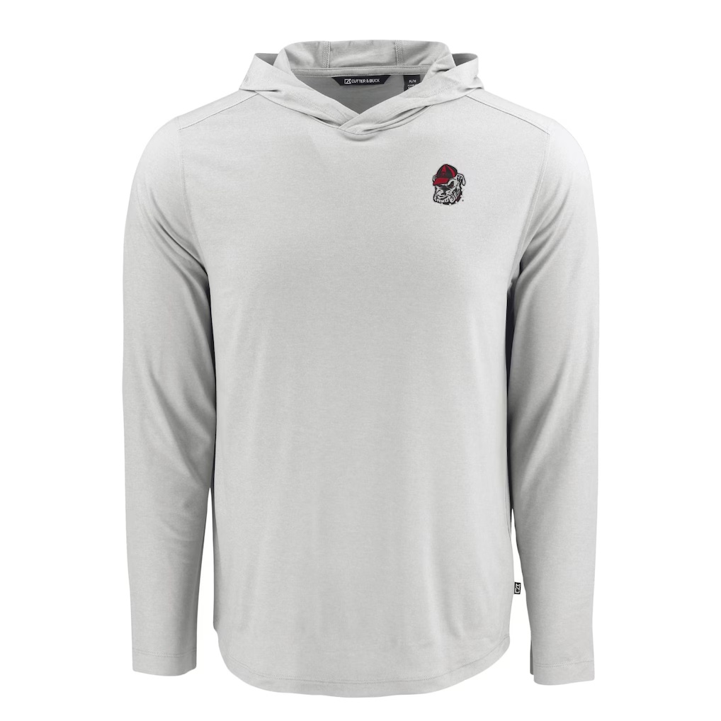 5309-Georgia-Bulldogs-Cutter-Buck-Coastline-Epic-Comfort-Eco-Recycled-Long-Sleeve-Hoodie-T-Shirt-Gray-2.jpg Georgia Bulldogs Cutter & Buck Coastline Epic Comfort Eco Recycled Long Sleeve Hoodie T-Shirt - Gray