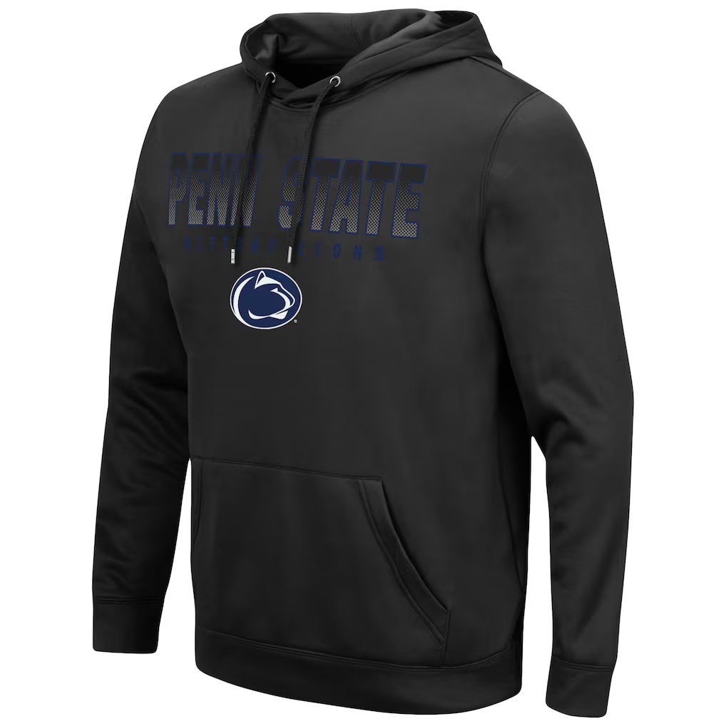Penn State Nittany Lions Colosseum Blackout 3.0 Pullover Hoodie - Black