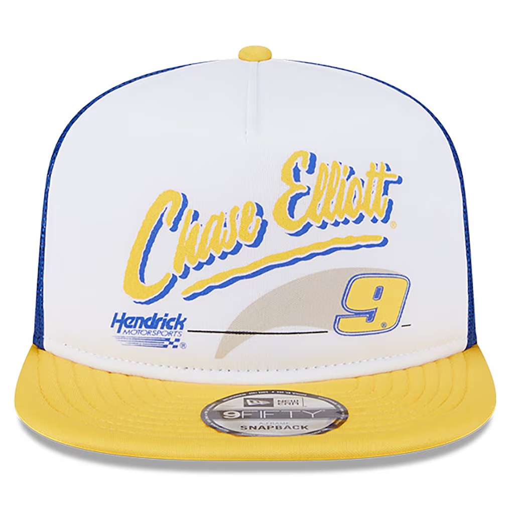 5554-Chase-Elliott-New-Era-9FIFTY-A-Frame-Retro-Script-Snapback-Hat-Blue-2.jpg Chase Elliott New Era 9FIFTY A-Frame Retro Script Snapback Hat - Blue
