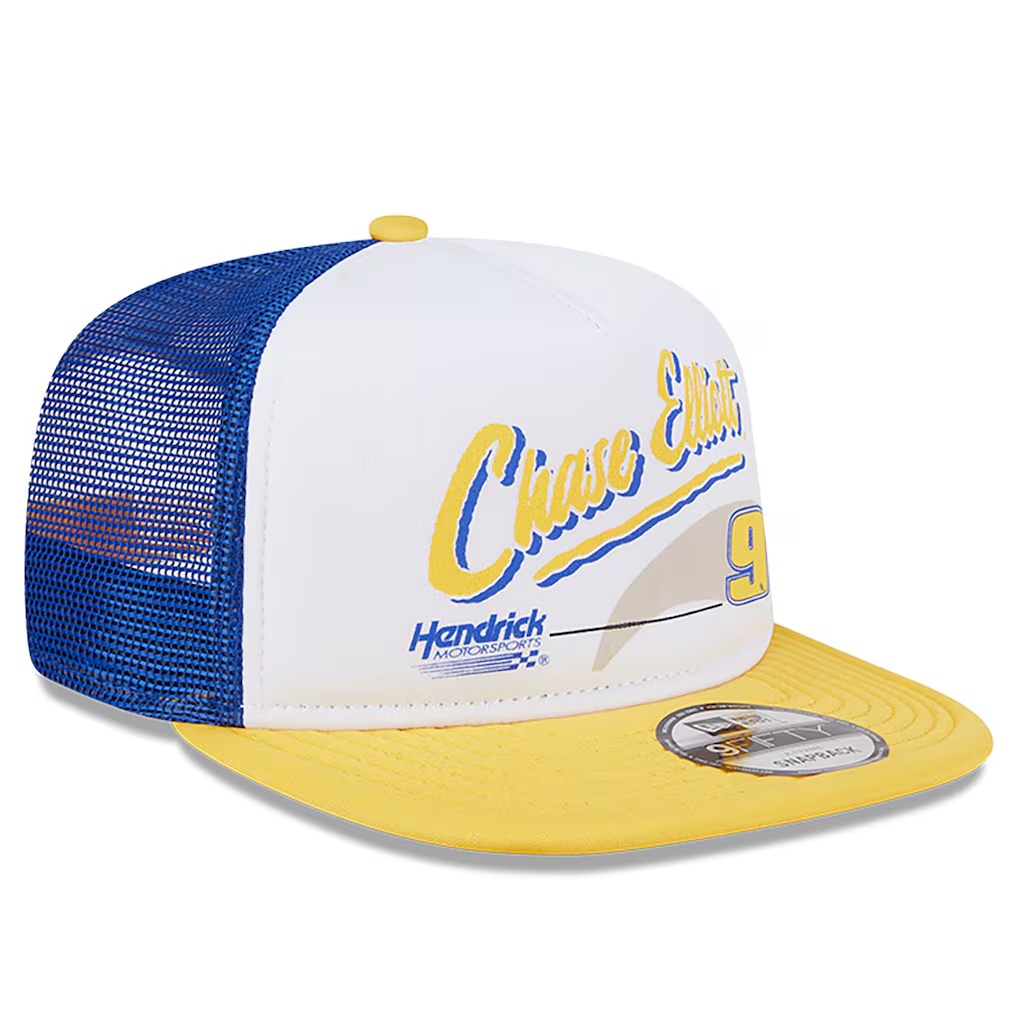 5554-Chase-Elliott-New-Era-9FIFTY-A-Frame-Retro-Script-Snapback-Hat-Blue-3.jpg Chase Elliott New Era 9FIFTY A-Frame Retro Script Snapback Hat - Blue