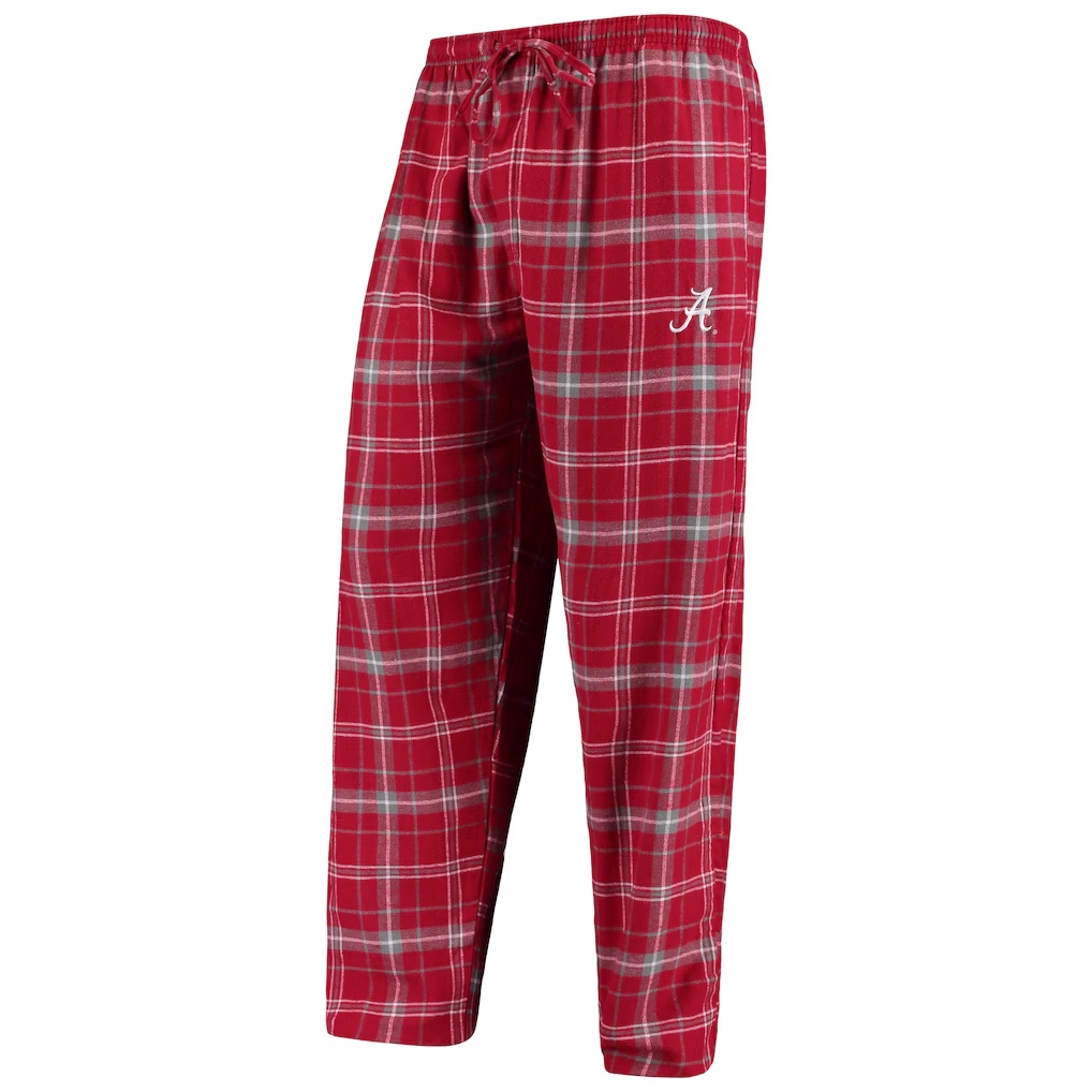 Alabama Crimson Tide Concepts Sport Ultimate Flannel Pants - Crimson