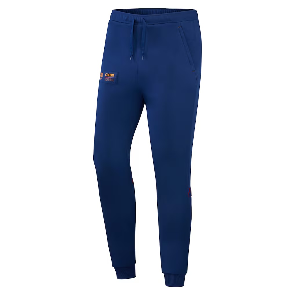 Barcelona Nike Youth Travel Fleece Pants - Blue