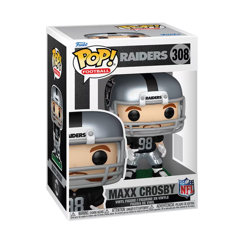 Maxx Crosby Las Vegas Raiders Funko Pop! Vinyl Figure