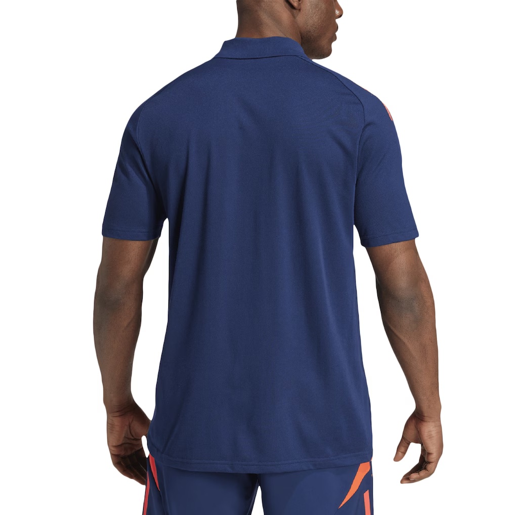 Manchester United adidas Tiro 24 Polo - Blue