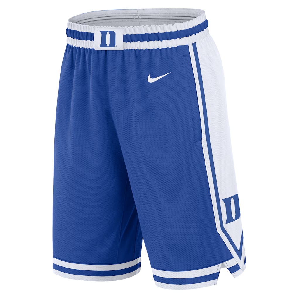 Duke Blue Devils Nike Road Replica Performance Shorts - Royal