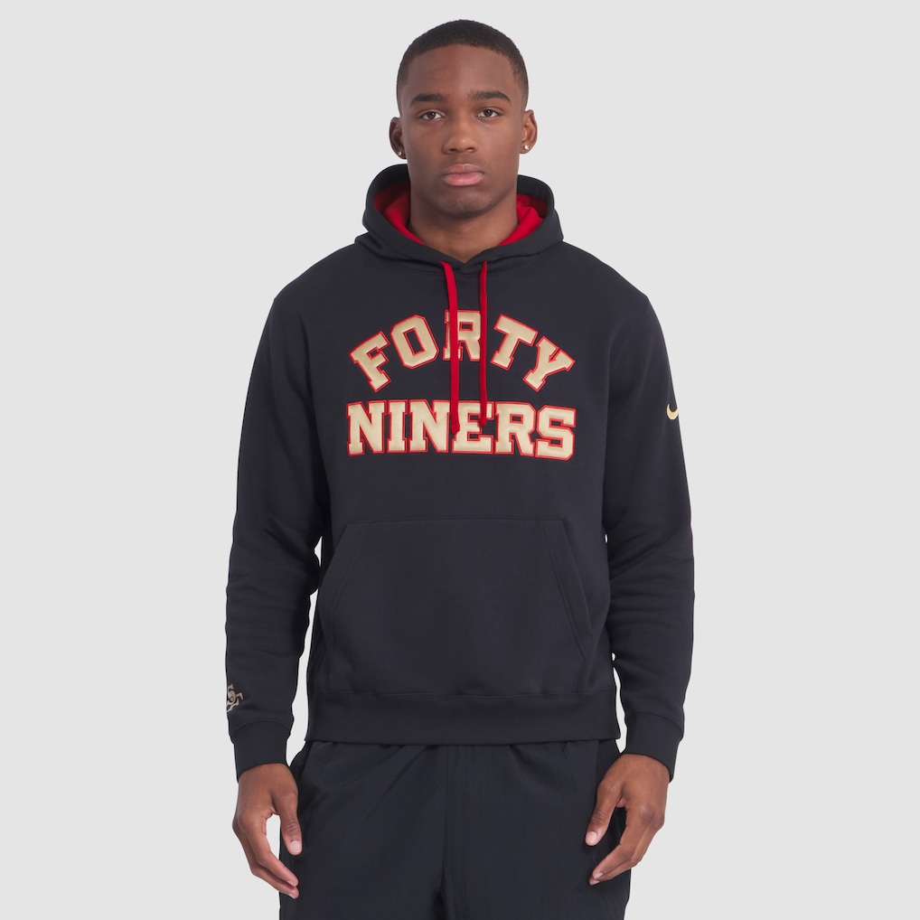 San Francisco 49ers Nike 2025 Rivalries Collection Club Hoodie - Black