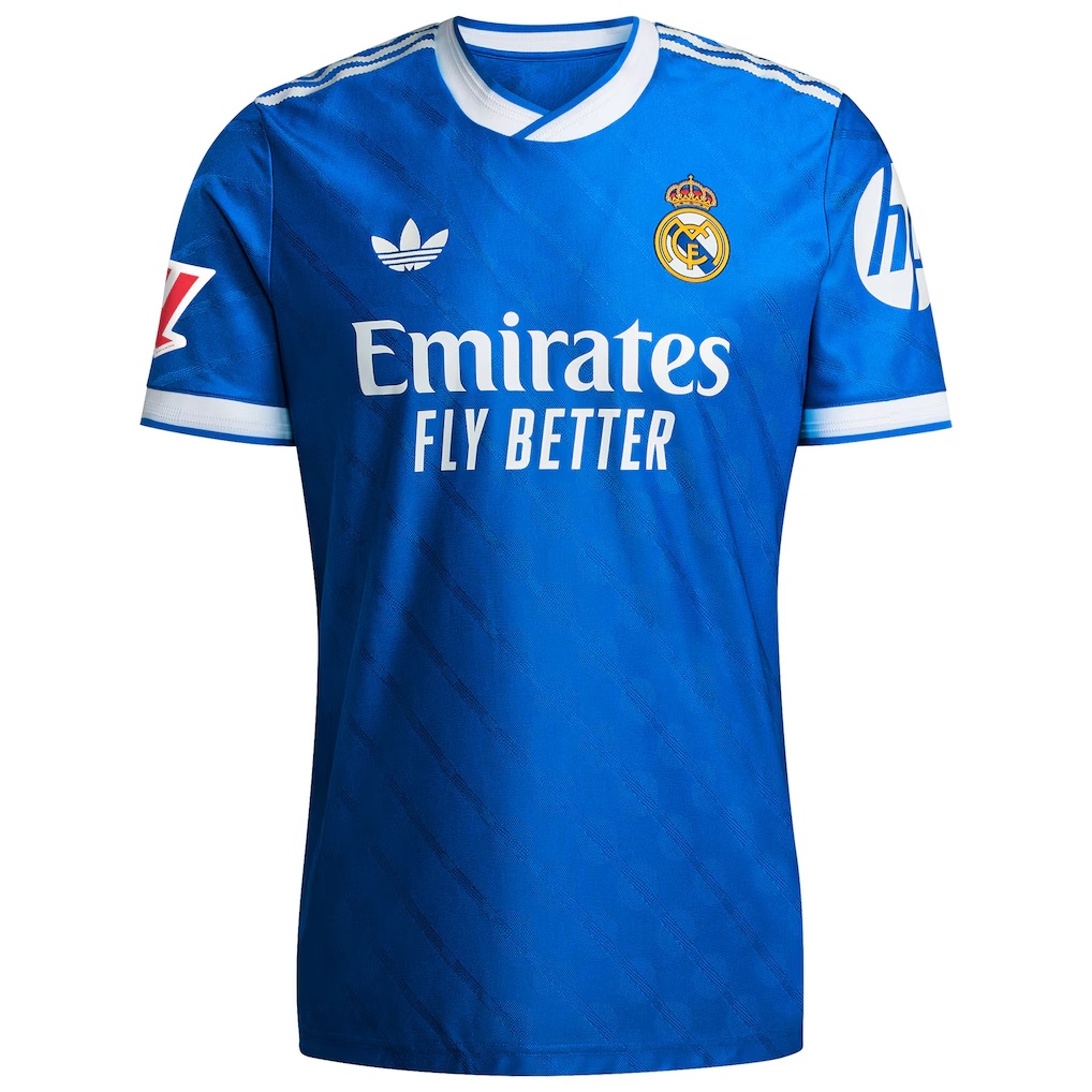 Jude Bellingham Real Madrid adidas 2025/26 Third Authentic Player Jersey - Blue