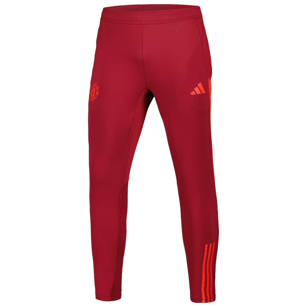 Manchester United adidas 2023/24 AEROREADY Training Pants - Red