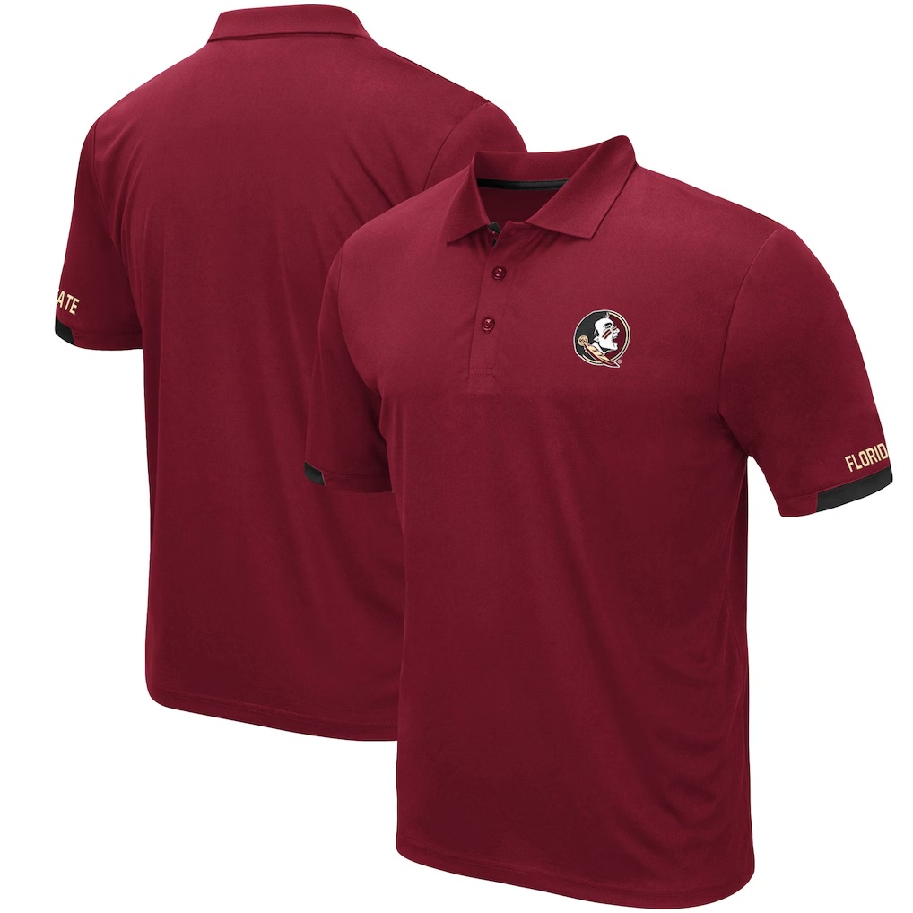 Florida State Seminoles Colosseum Santry Lightweight Polo - Garnet