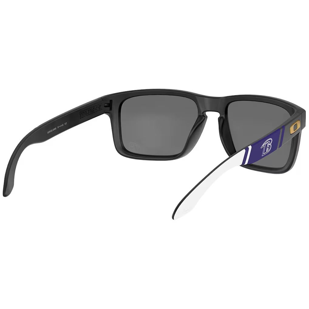 6044-Baltimore-Ravens-Oakley-Holbrook-Logo-Sunglasses-3.jpg Baltimore Ravens Oakley Holbrook Logo Sunglasses