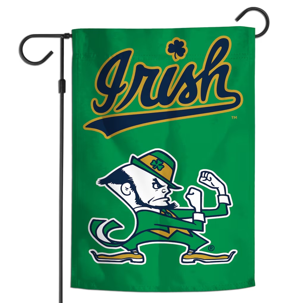 Notre Dame Fighting Irish WinCraft 12" x 18" Alternate Logo Garden Flag