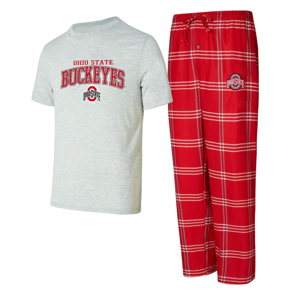 Ohio State Buckeyes Concepts Sport Top & Pants Sleep Set